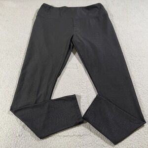 Wild Fable Leopard Print Dresspants Black Women's Large Womens Fit‎ Slim Animal